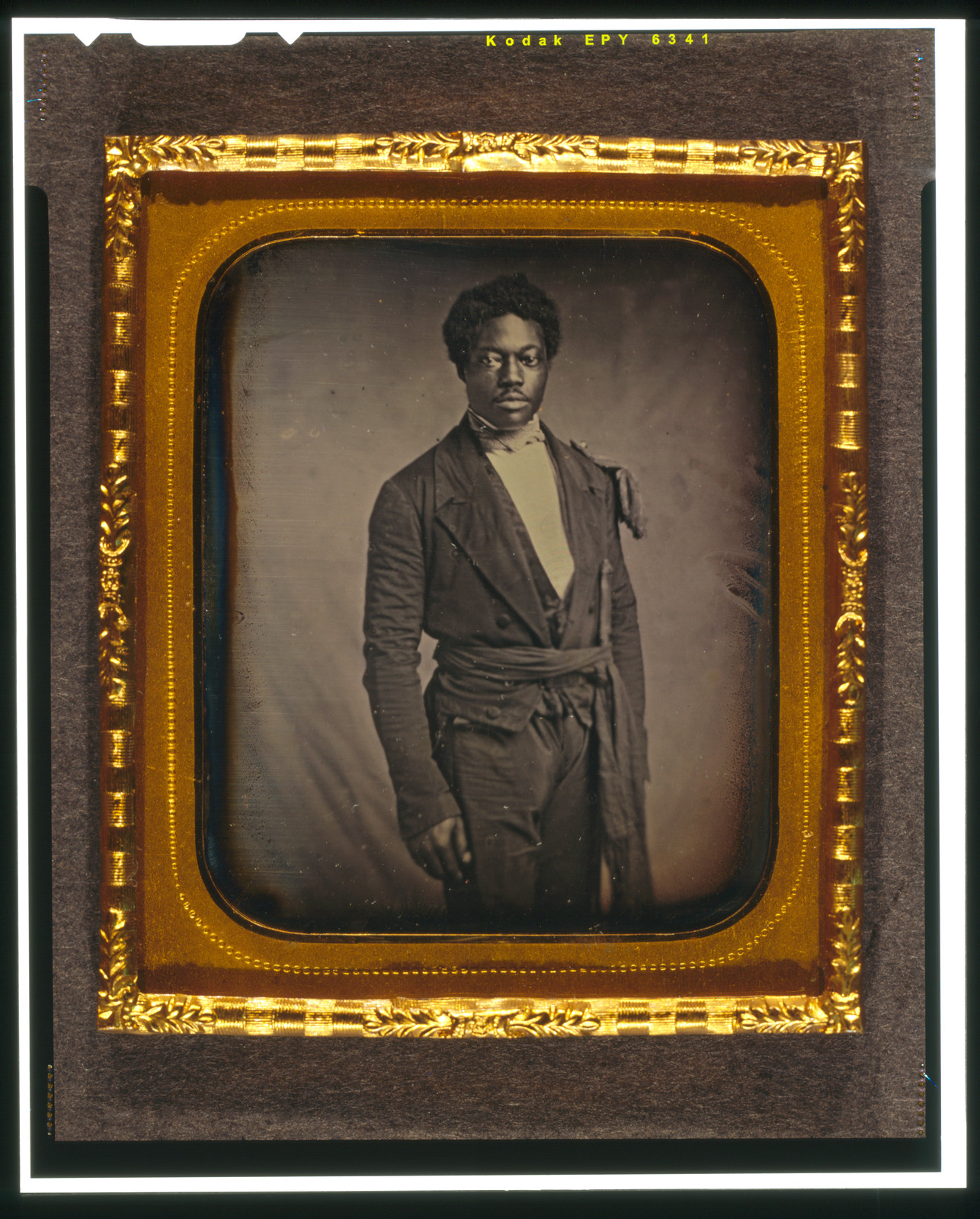 [Chancy Brown, three-quarter length portrait, facing front], [between 1856 and 1860] — historic photograph