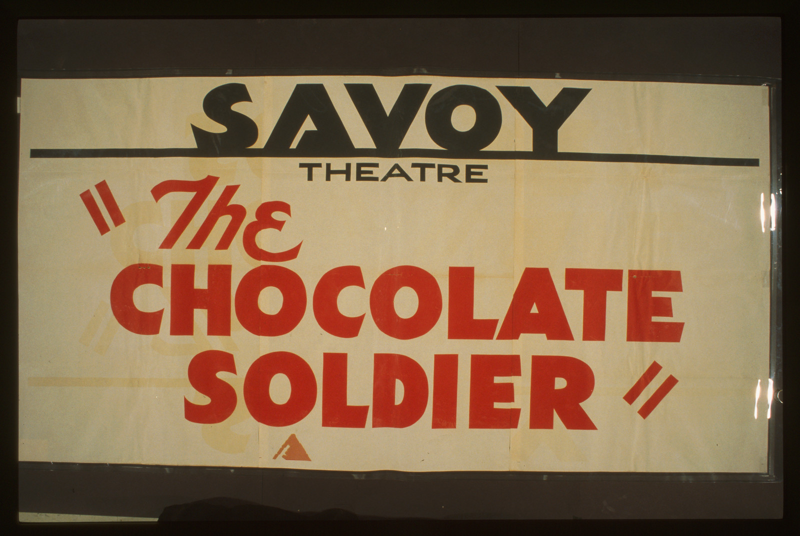 The chocolate soldier, 1936 — vintage poster