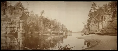 Jaws of the Wisconsin Dells, 1894