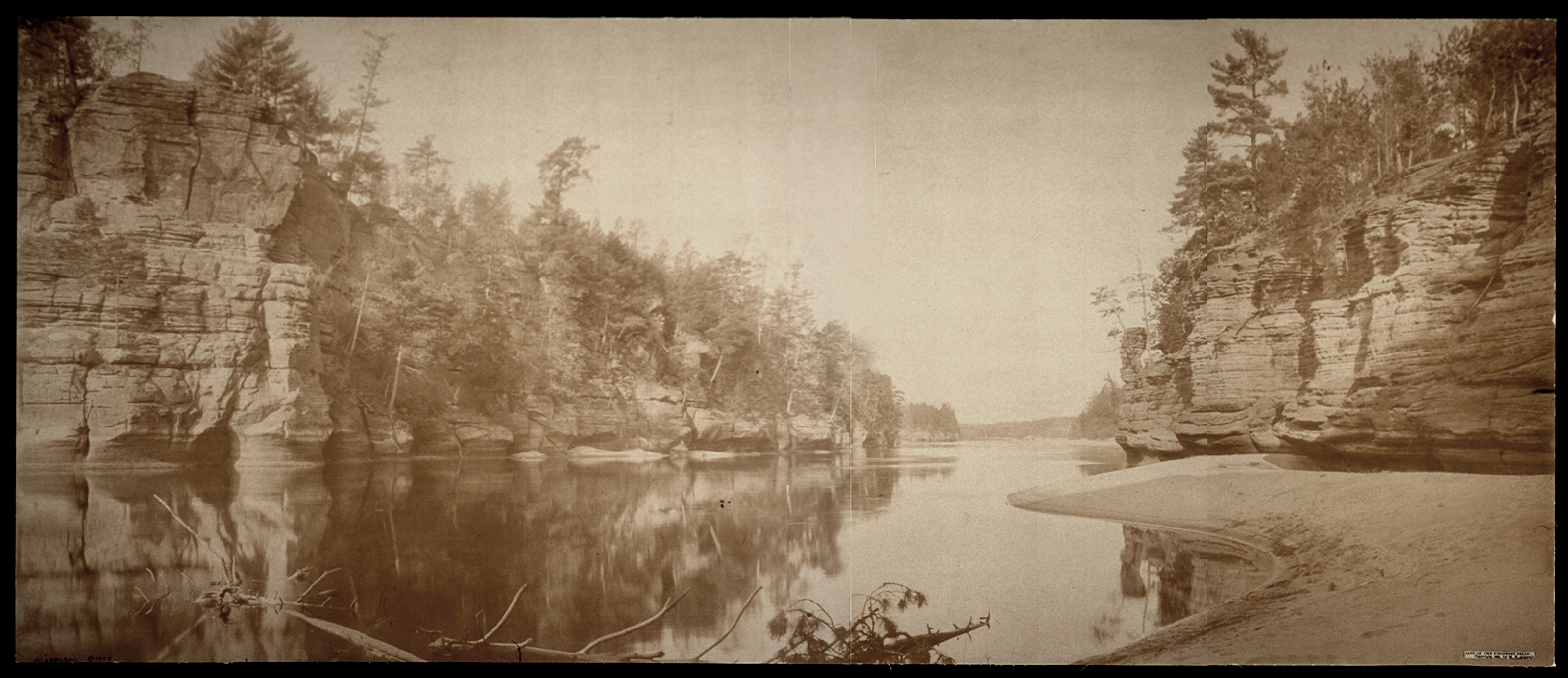Jaws of the Wisconsin Dells, 1894, 1894 — historic image