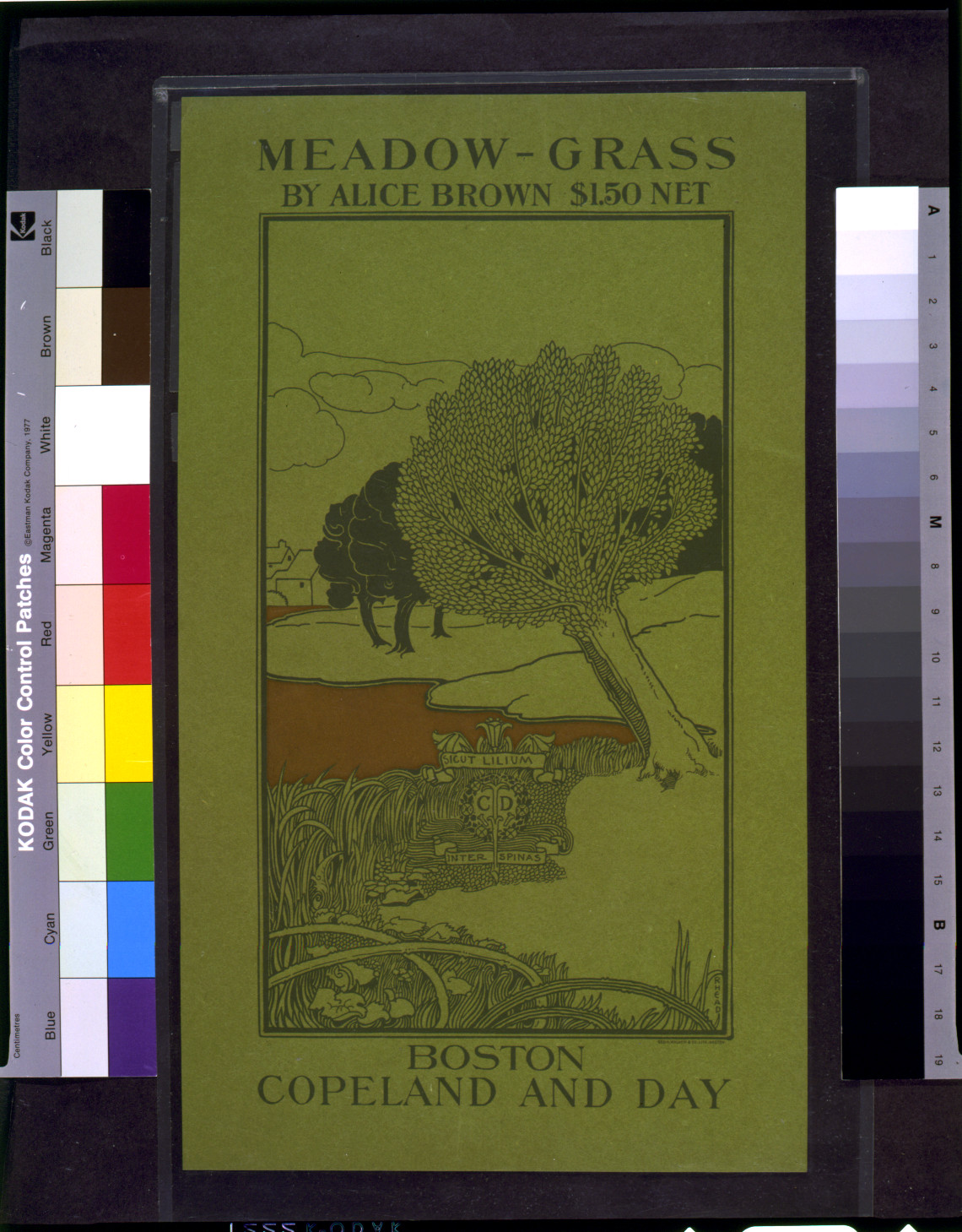Meadow - grass by Alice Brown $1.50 net / Rhead., Boston : Geo. H. Walker & Co. lith., [1895] — vintage poster