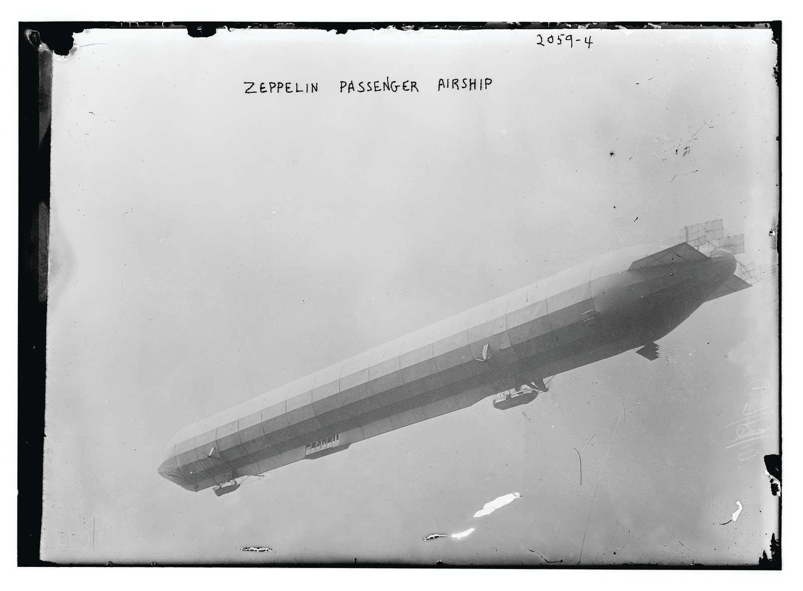 Zeppelin Passenger airship, n/a — historic photograph