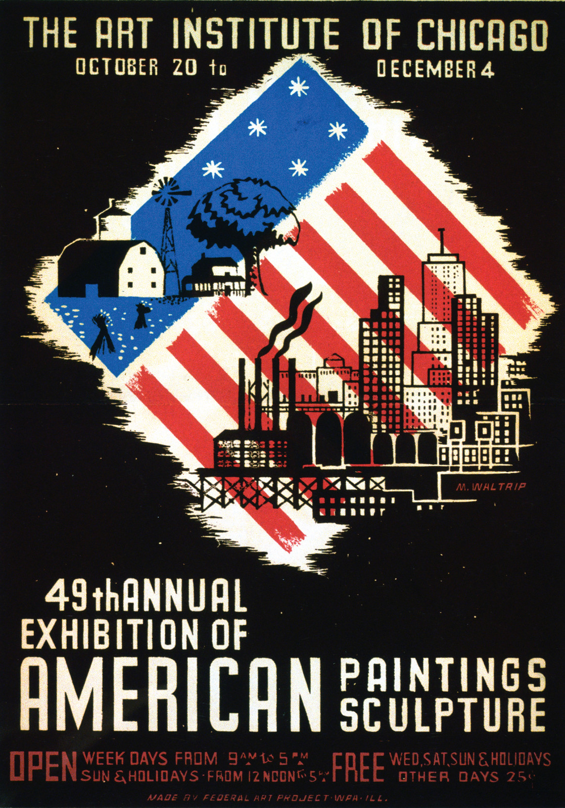 The Art Institute of Chicago 49th Annual Exhibition of American Paintings — historic image