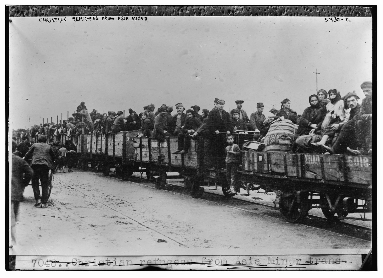 Christian refugees from Asia Minor, n/a — historic photograph