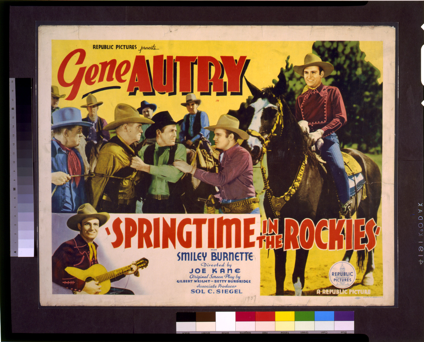 Springtime in the Rockies, [1937] — vintage poster