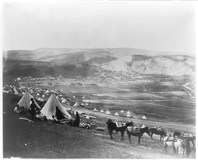 Encampment of Horse Artillery