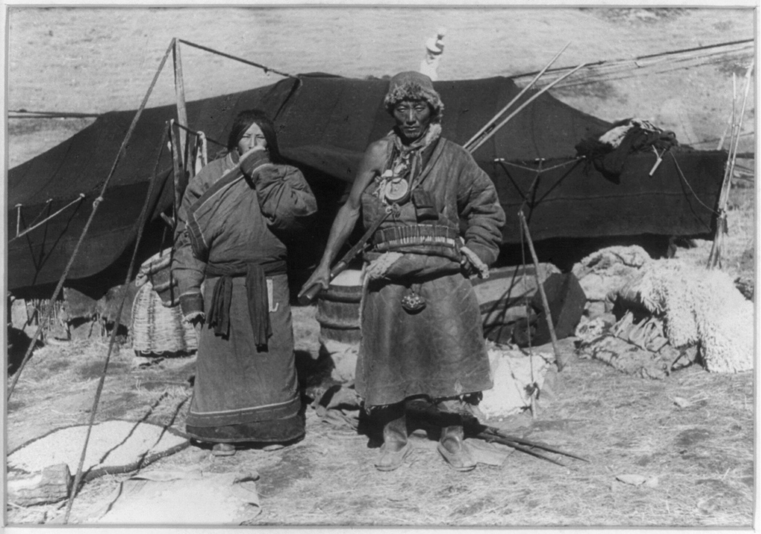 Ngolok chief, [between 1930 and 1931] — historic photograph