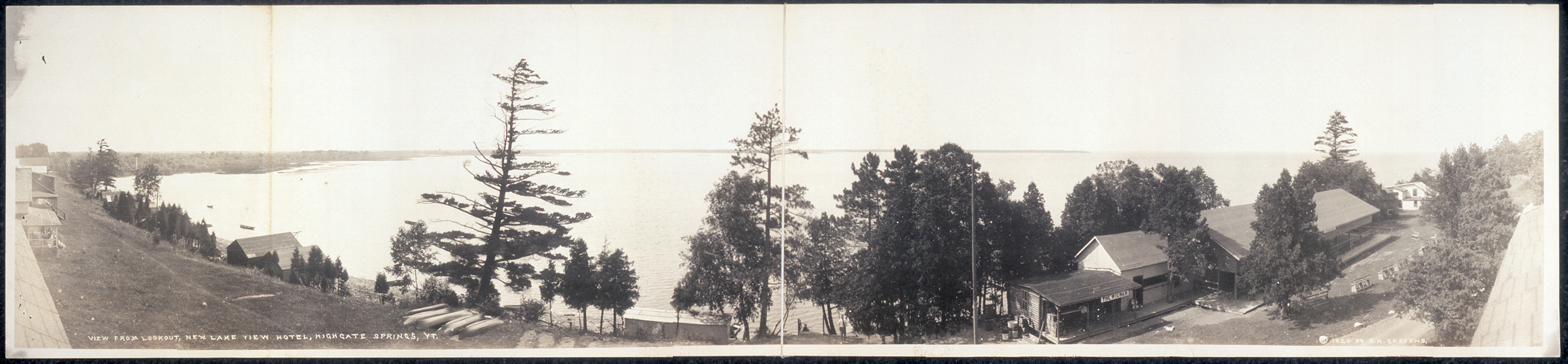 NLV Hotel, Highgate Springs, Vermont, 1920, 1920 — historic image