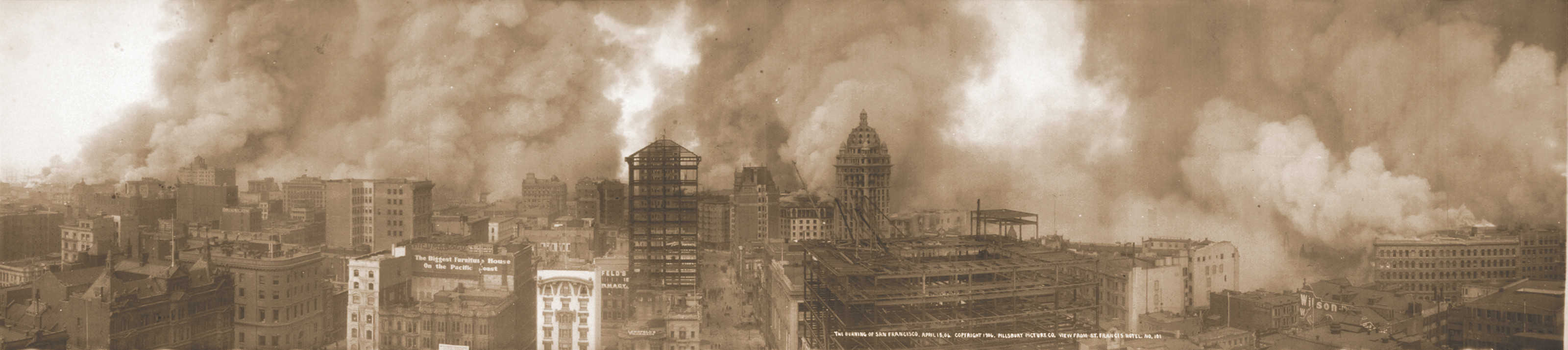 A The Burning of San Francisco, California, 1906, 1906 — historic image