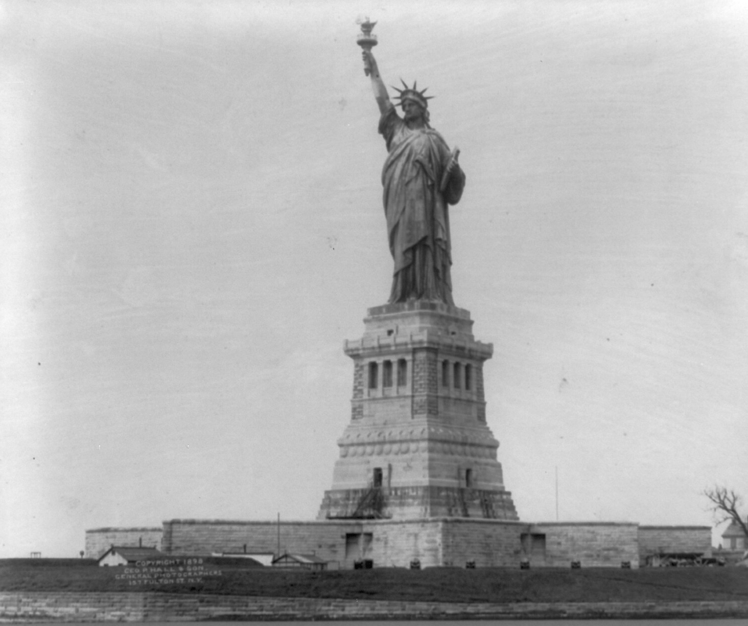 Statue of Liberty, New York City, c1898. — historic photograph
