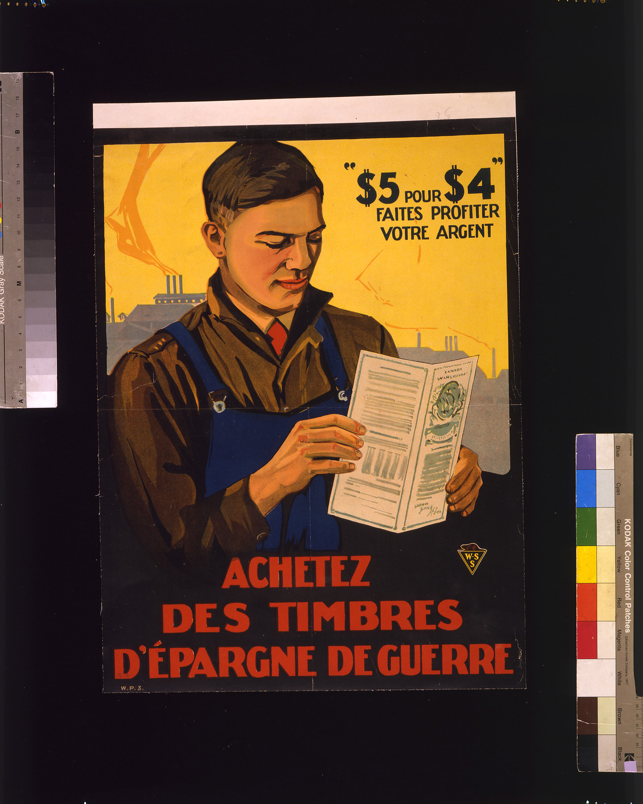 Achetez des timbres deacutepargne de guerre, 1915 — vintage poster