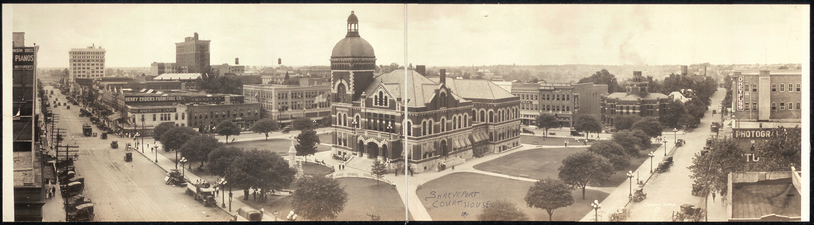 Shreveport Court House, Louisiana, 1919, 1919 — historic image