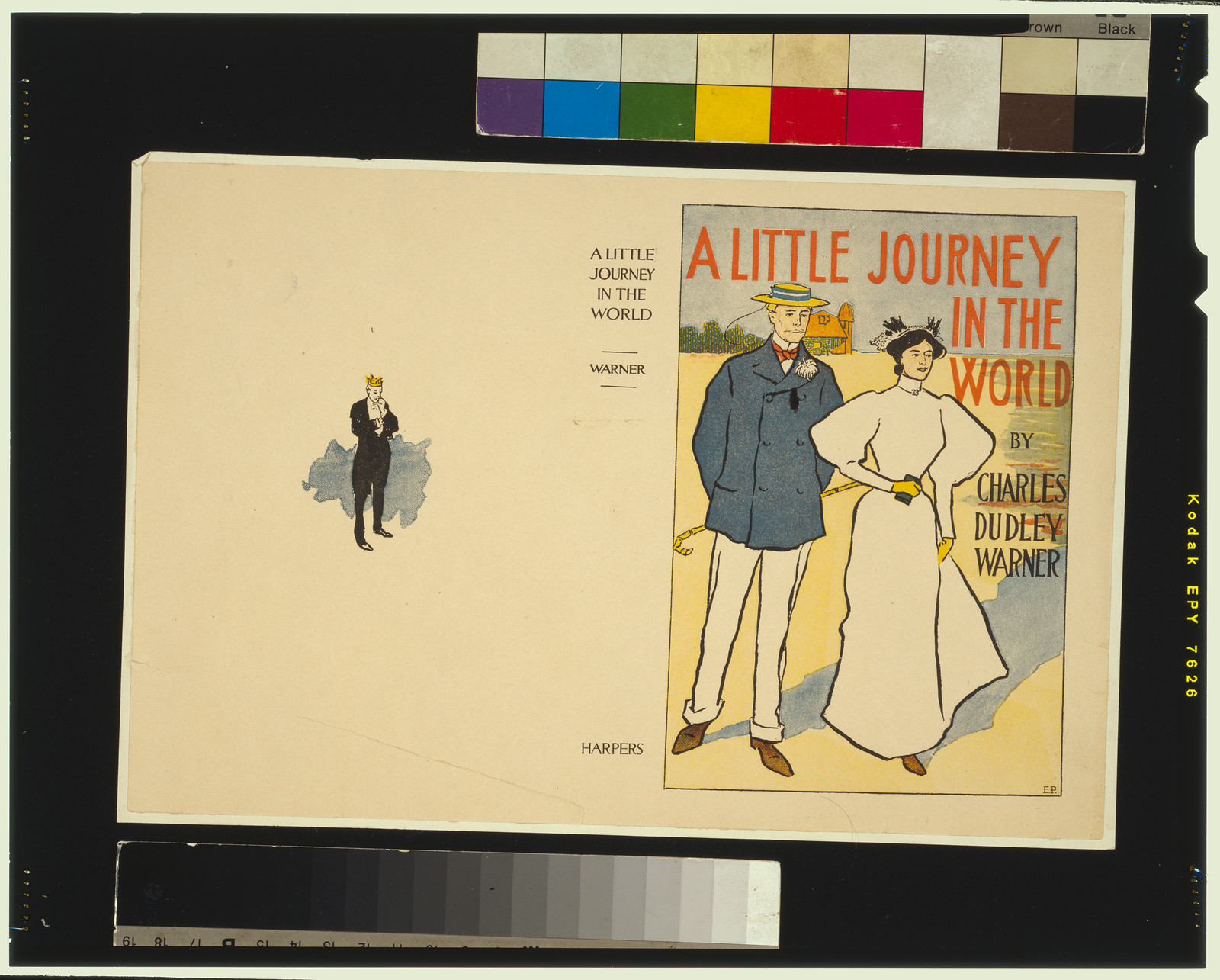 A little journey into the world by Charles Dudley Warner / E.P., [New York : Harper & Brothers, 1894] — antique lithograph
