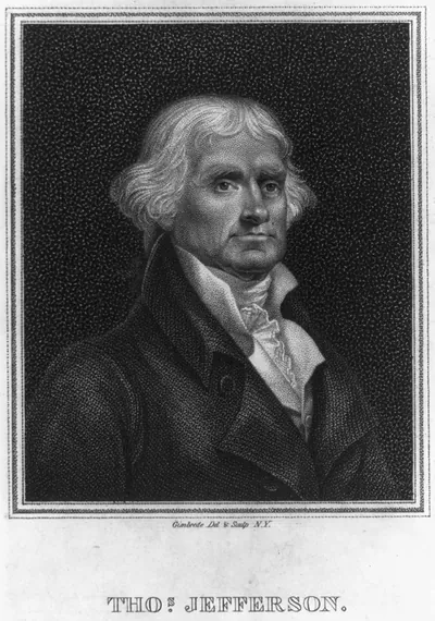 Thomas Jefferson, Pres. U.S.