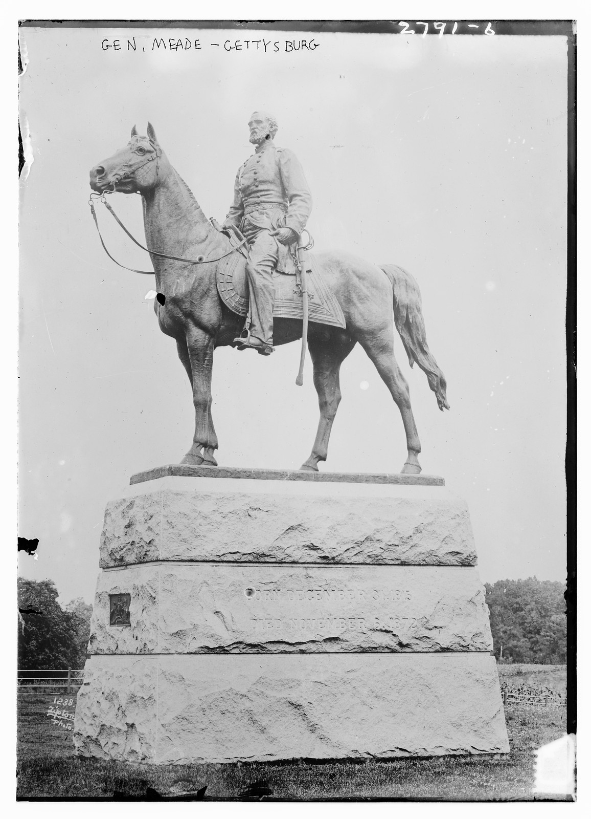 Gen. Meade - Gettysburg, n/a — historic photograph