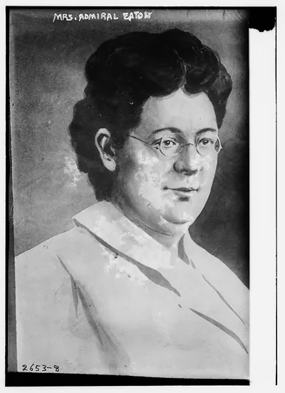 Adm. Easton's wife
