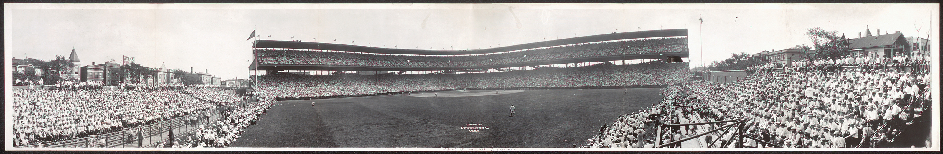 Crowd at Cubs Park, July 27, Illinois, 1929, 1929 — historic image
