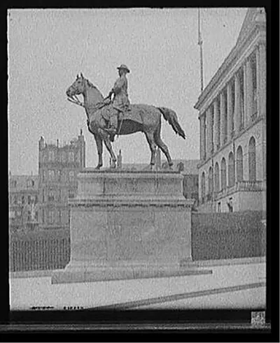 [Hooker statue, Boston, Mass.]