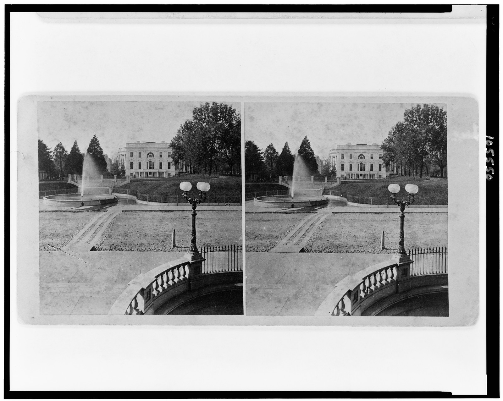 [White House from the east (Treasury Building)], [between ca. 1869 and 1902] — historic photograph
