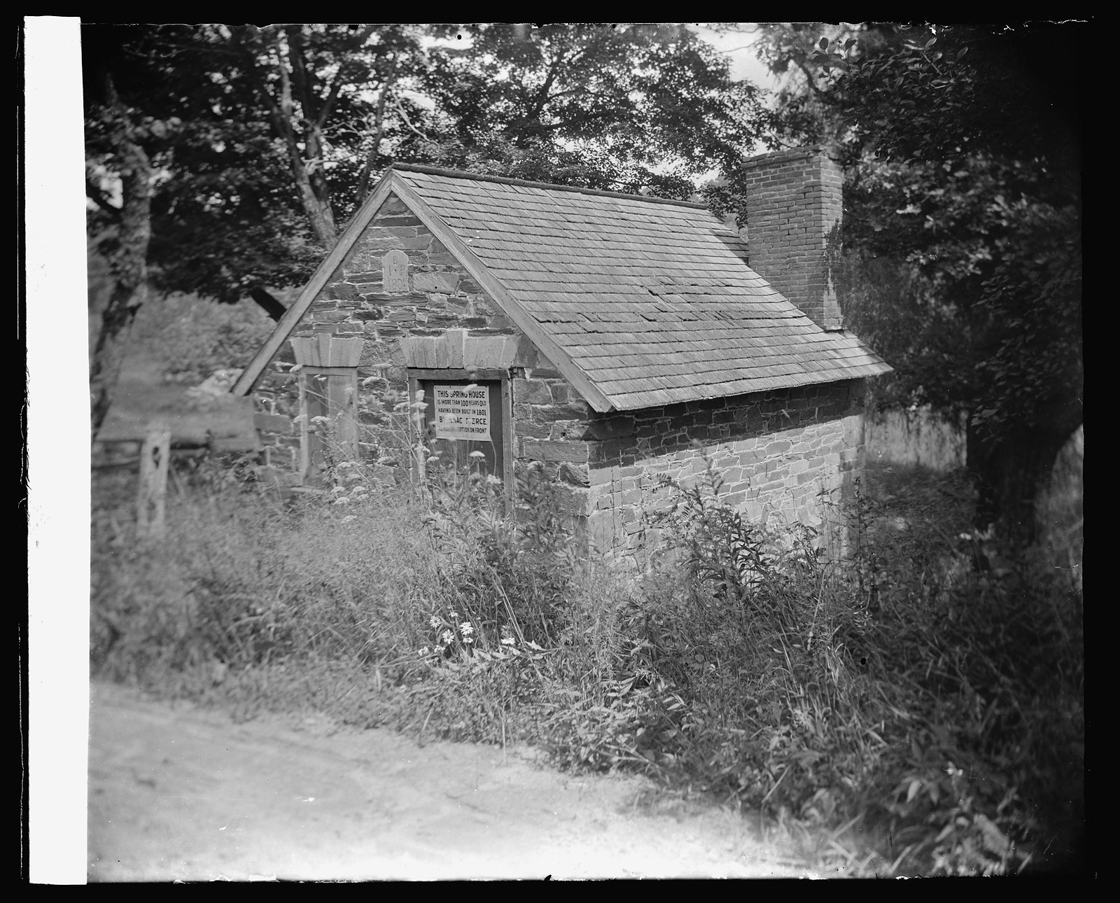 Old Spring House, Rock Creek Park, [between 1918 and 1920] — historic photograph