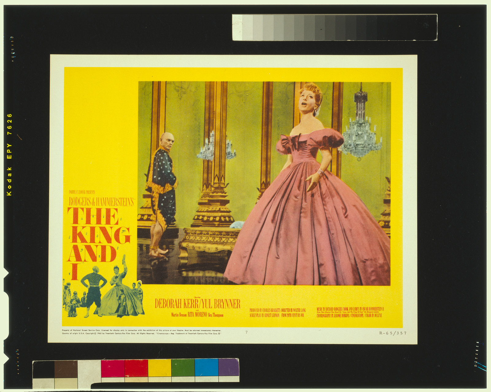 The King and I — vintage poster