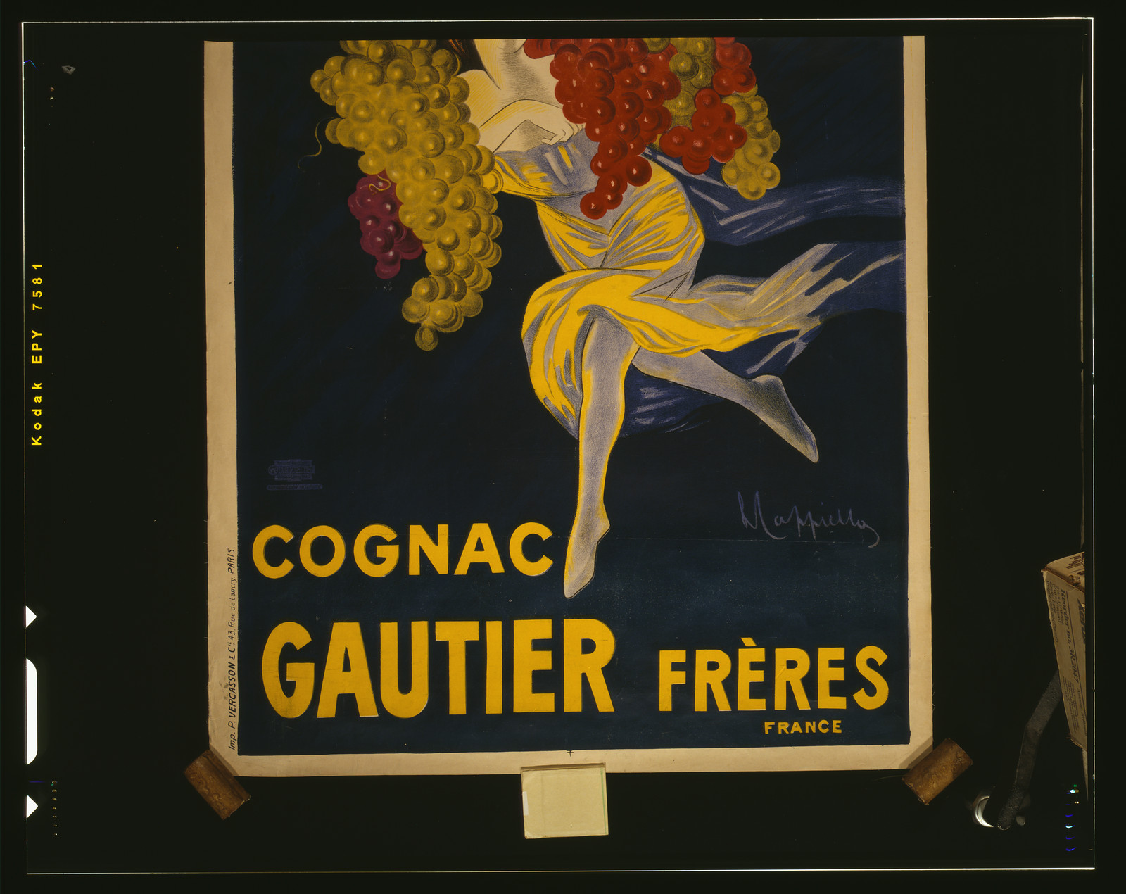 Cognac Gautier Frères France / L. Cappiello., Paris : Imp. P. Vercasson & Cie., 43, Rue de Lancry, [between 1907 and 1909] — vintage poster