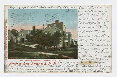 Greetings from Portsmouth, N.H.: Gov. Benning Wentworth Mansion