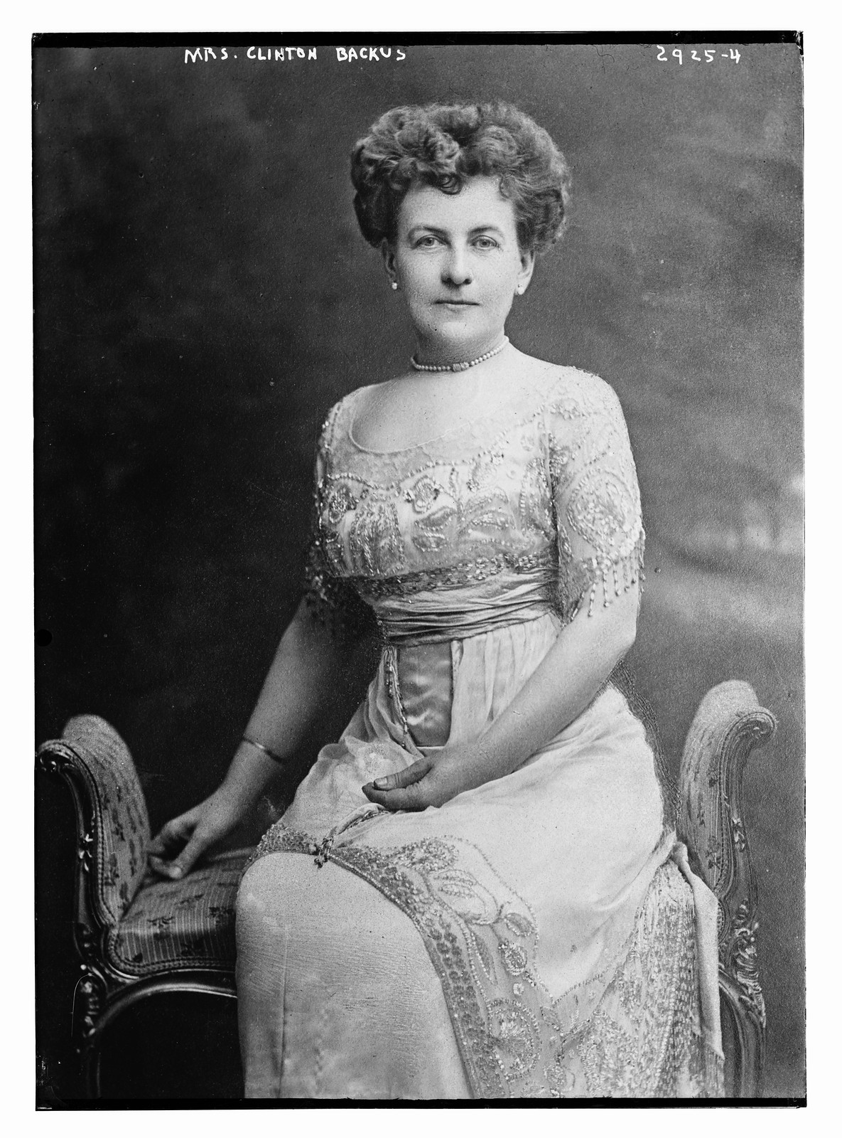 Mrs. Clinton Backus, n/a — historic photograph