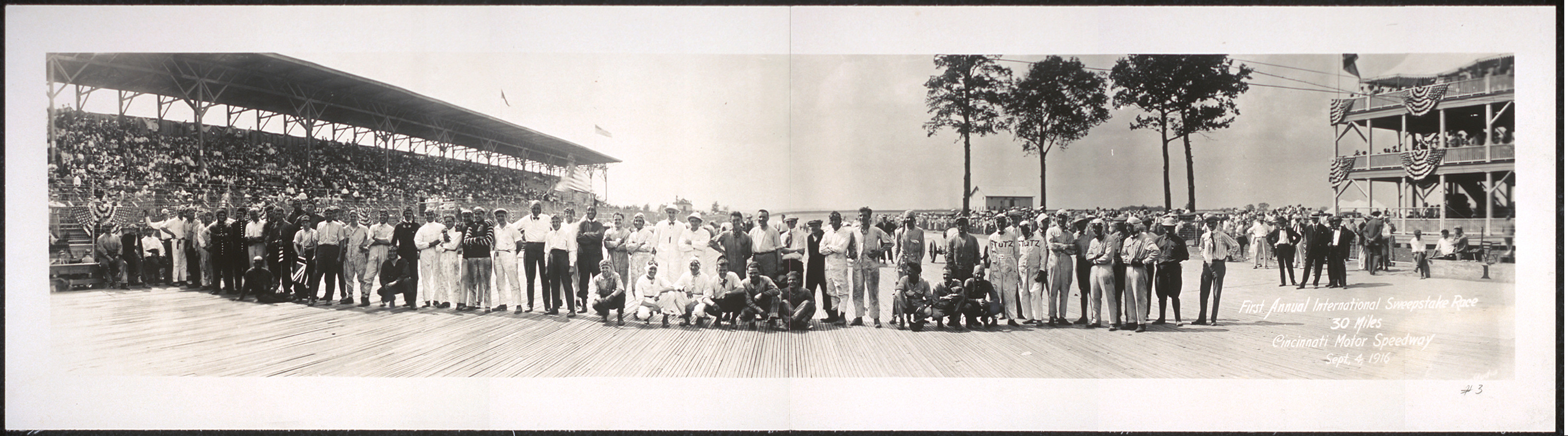 Cincinnati Motor Speedway, Ohio, 1916, 1916 — historic image