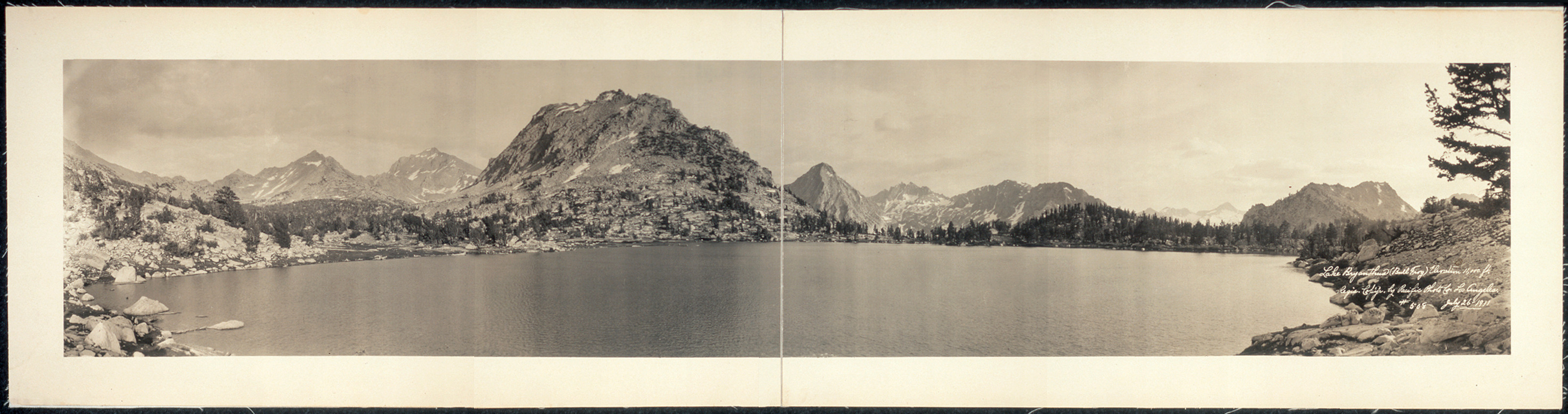 Lake Bryanthus, California, 1911, 1911 — historic image
