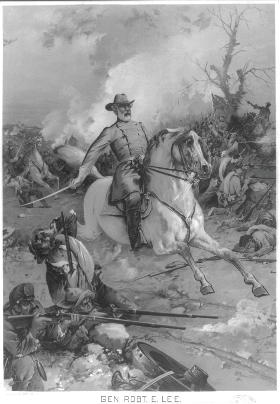 Gen. Robt. E. Lee, c1891 Sept. 17. — historic print