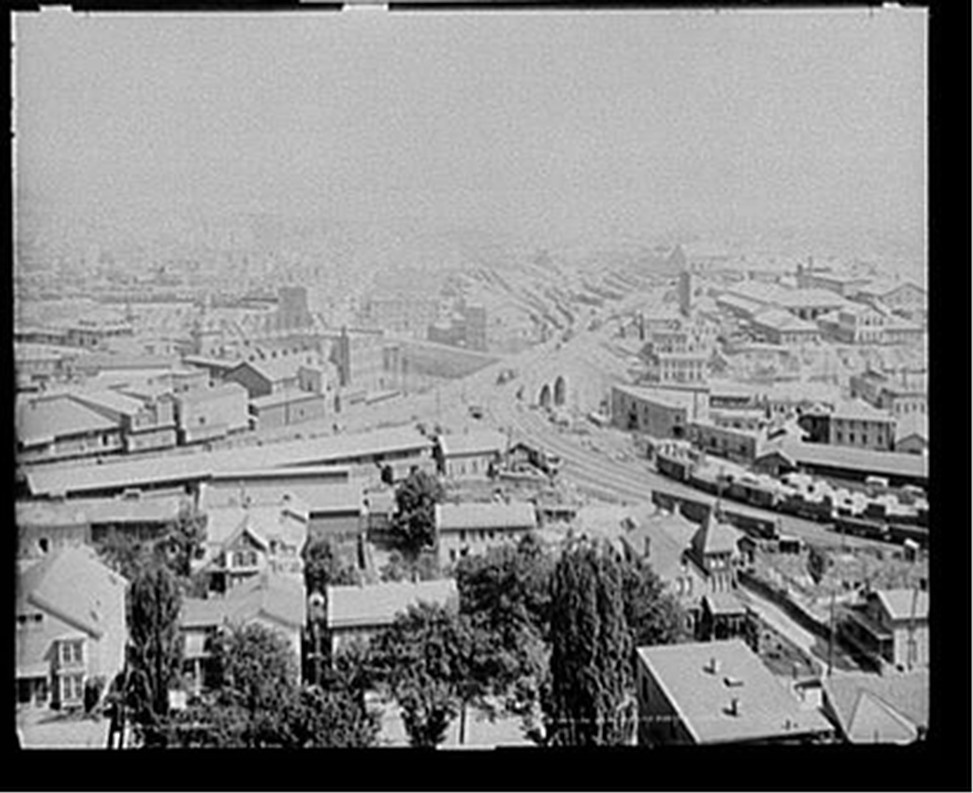 Scranton, Pa., general view, c1900. — historic photograph