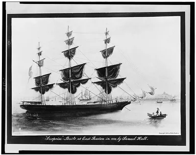 Surprise" - built at East Boston in 1850 by Samuel Hall"