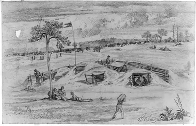 The battle of Cold Harbor (Bomb proofs)