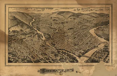 Binghamton, New York, 1882
