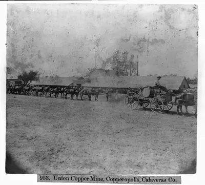 Union Copper Mine, Copperopolis, Calaveras County