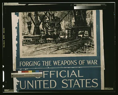 Forging the Weapons of War, Official United States poster