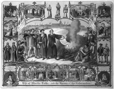 Life of Martin Luther and heroes of the reformation! / H. Breul ; original by H. Brückner.