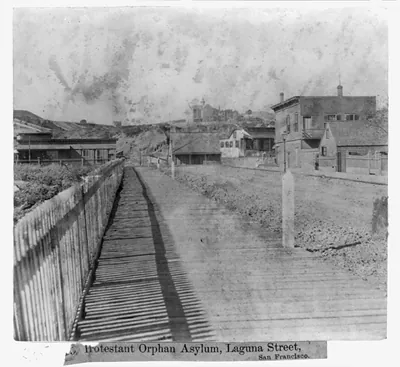 Protestant Orphan Asylum, Laguna St., San Francisco