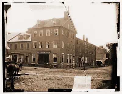 Alexandria Virginia. The Marshall house