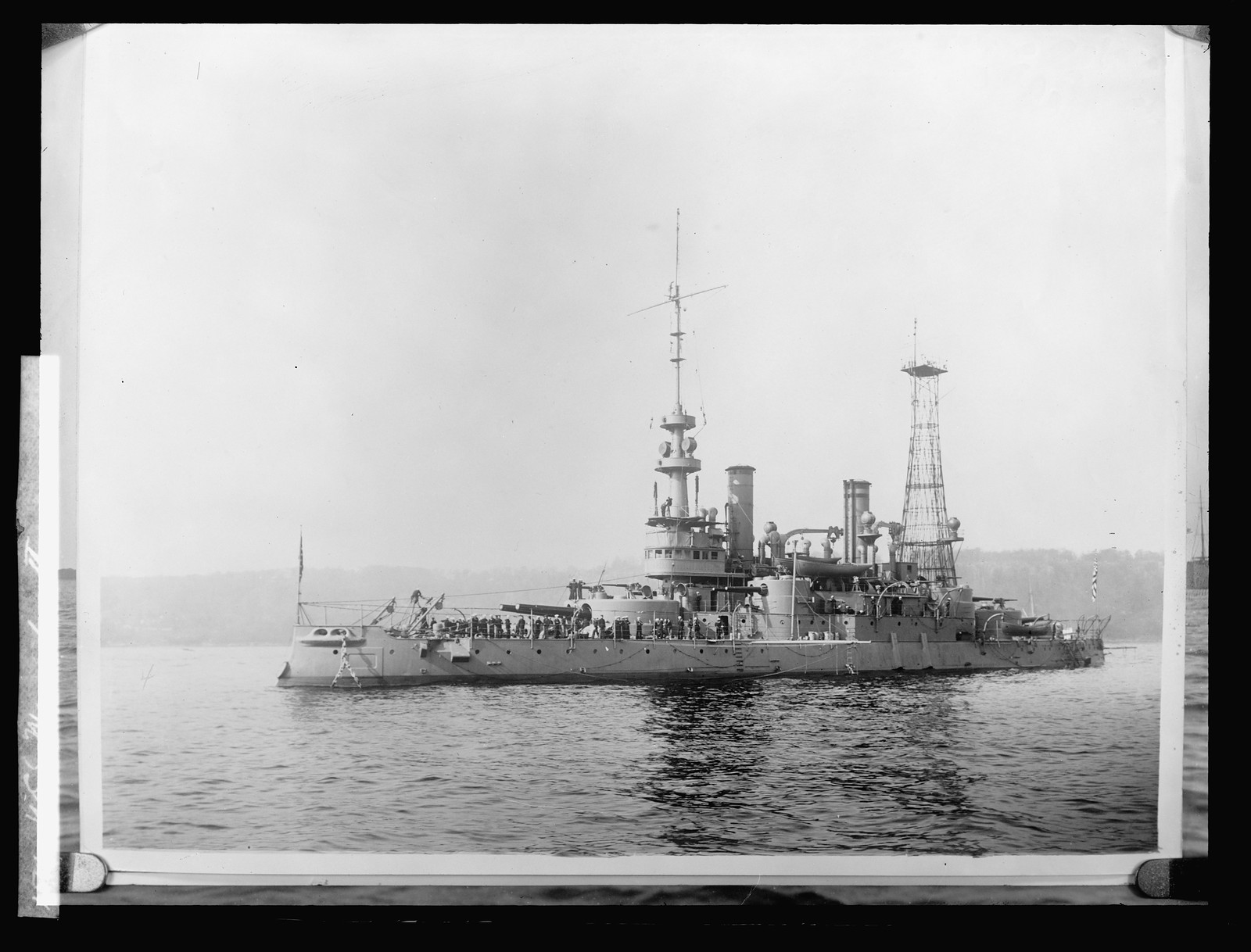 U.S.S. Massachusetts, [between 1916 and 1917] — historic photograph