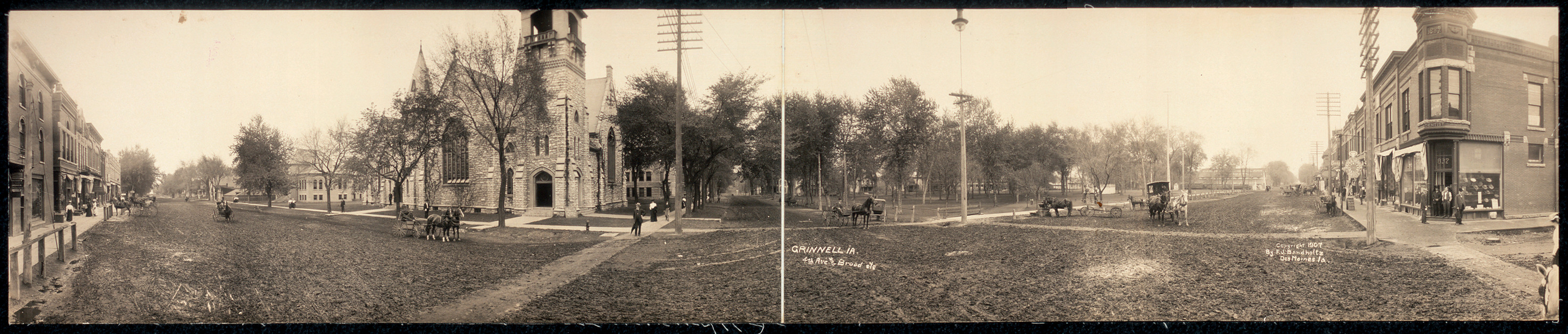 Grinnell, Iowa, 1907, 1907 — historic image
