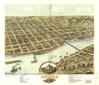 Moline, Illinois, 1869