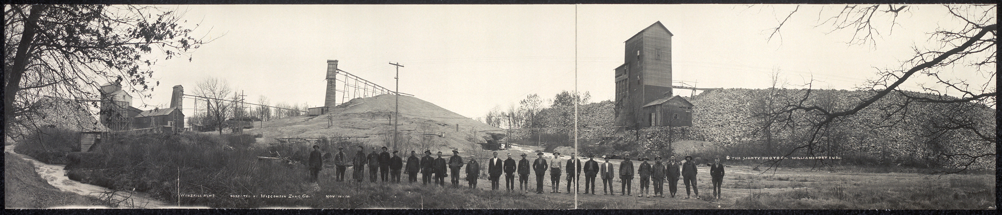 Nov 16 1915 Winskill Mine, Wisconsin, 1915 — historic image