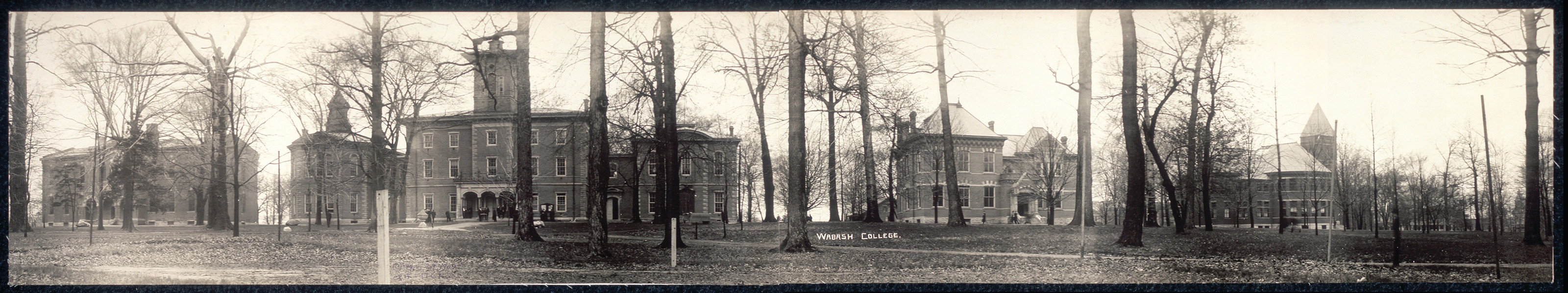 Wabash College Crawfordsville, Indiana, 1909, 1909 — historic image