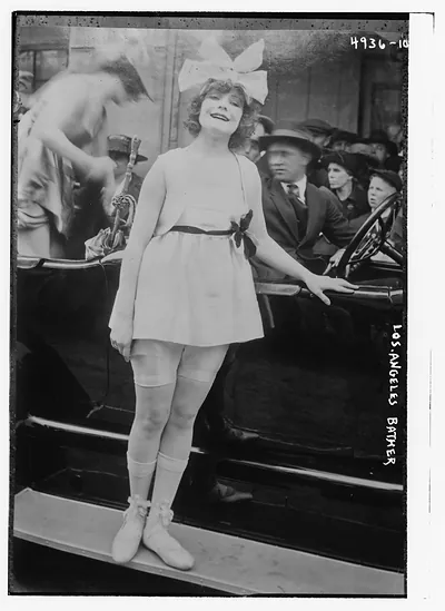 L.A. bather