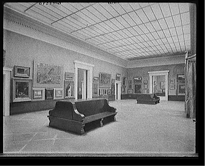 [Main gallery, Albright Art Museum (Gallery), Buffalo, N.Y.]