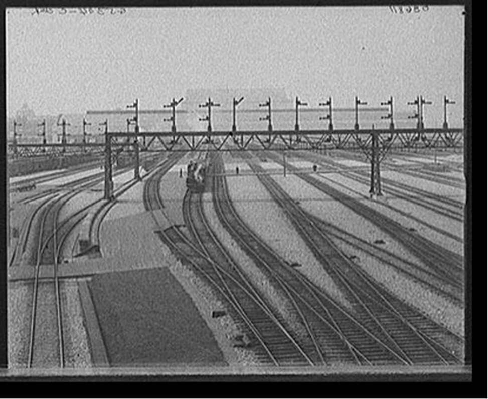 [Washington, D.C., switch yards, Union Station], [between 1907 and 1910] — historic photograph