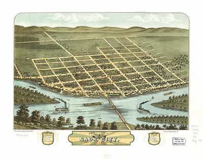 Sauk City, Wisconsin, 1870
