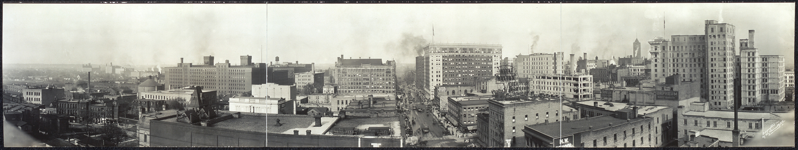 Panoramic view Minneapolis, Minnesota, 1911, 1911 — historic image